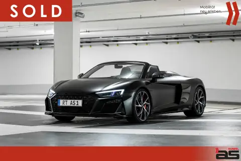 Verkauft: Audi R8 Spyder in Schwarz