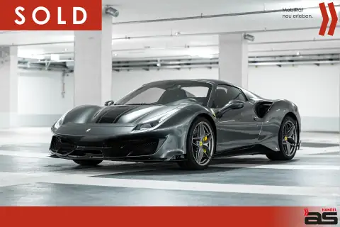 Verkauft: Ferrari 488 Pista in Grau
