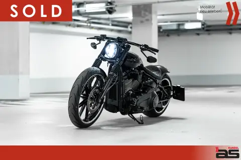 Verkauft: Harley-Davidson Softail in Schwarz