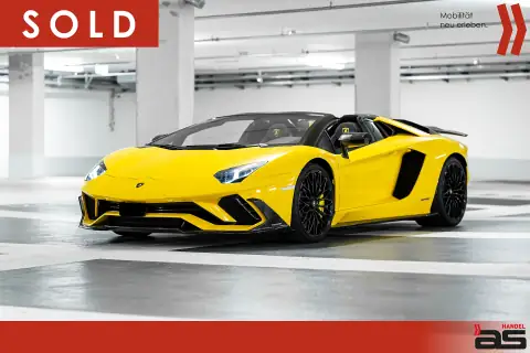 Verkauft: Lamborghini Aventador S Roadster in Gelb