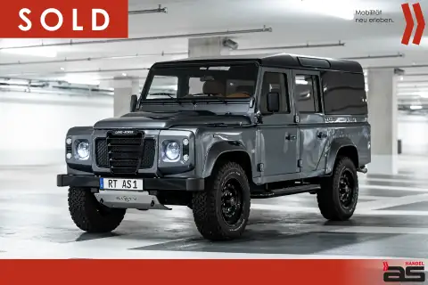 Verkauft: Land Rover Defender 110 in Grau