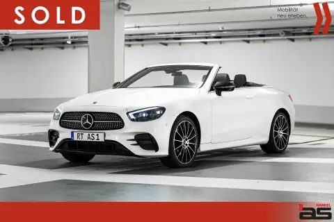 Verkauft: Mercedes-Benz E-Klasse Cabriolet in Weiß