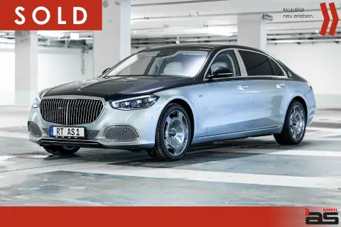 Verkauft: Mercedes-Maybach S 680 in Silber und Dunkelblau