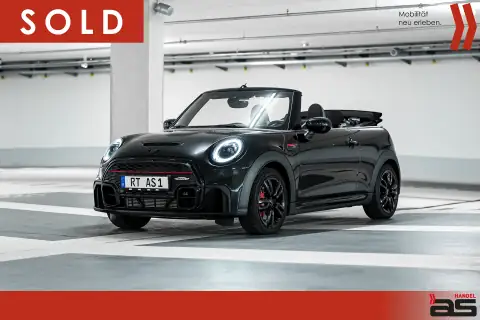Verkauft: MINI John Cooper Works Cabrio in Schwarz