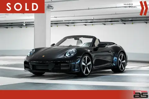 Verkauft: Porsche 911 Carrera Cabriolet in Schwarz