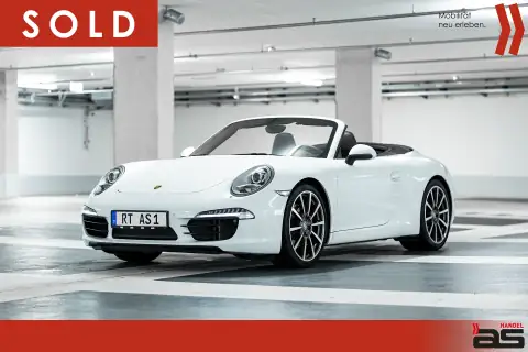 Verkauft: Porsche 911 Carrera Cabriolet in Weiß
