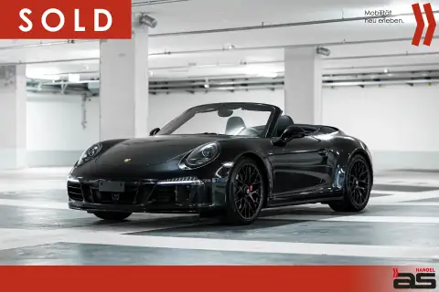 Verkauft: Porsche 911 Carrera GTS Cabriolet in Schwarz