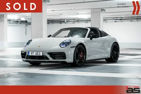 Verkauft: Porsche 911 Targa 4 GTS in Grau