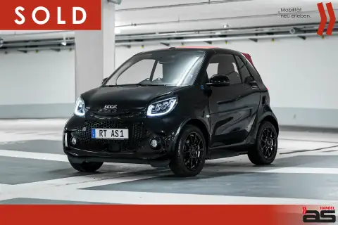 Verkauft: smart EQ fortwo Cabrio in Schwarz