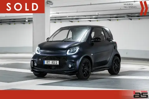 Verkauft: smart EQ fortwo Coupé in Schwarz