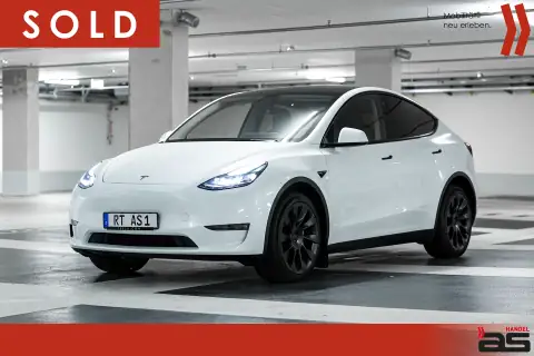Verkauft: Tesla Model Y Performance in Weiß