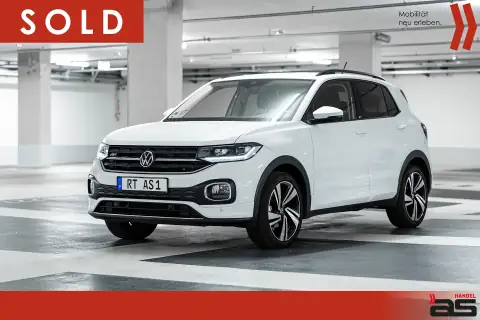 Verkauft: VW T-Cross R-Line in Weiß