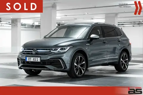 Verkauft: VW Tiguan Allspace R-Line in Grau
